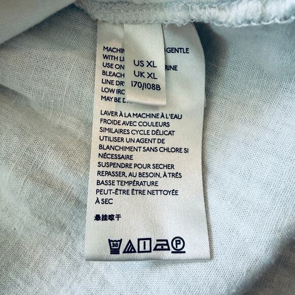 Pilcro Linen Top XL Cream Flowy Neutral - Picture 7 of 13